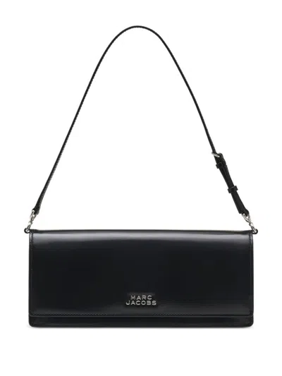Marc Jacobs The Mirror Shoulder Leather Bag In Black