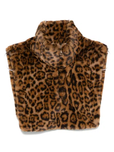 Apparis Jamie Leopard Dickey In Brown