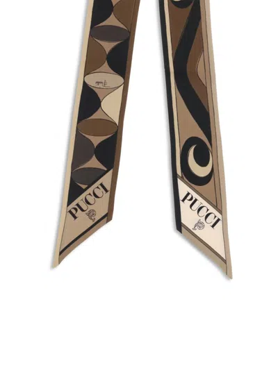 Pucci Scarves In Brown