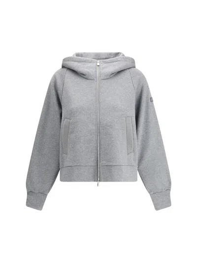 Tatras Filipendula Hooded Zip-up Hoodie In Gray