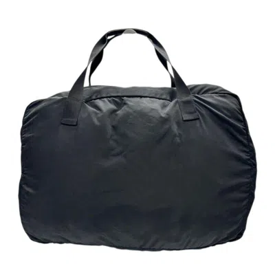 Pre-owned Gucci Black Nylon Boston Bag Handbag Tote Bag ()