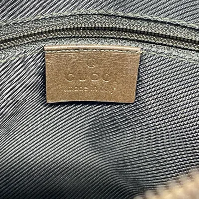 Pre-owned Gucci Brown Canvas Shoulder Bag ()