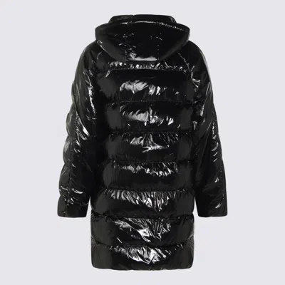 Pinko Coats Blacks And Greys In Black