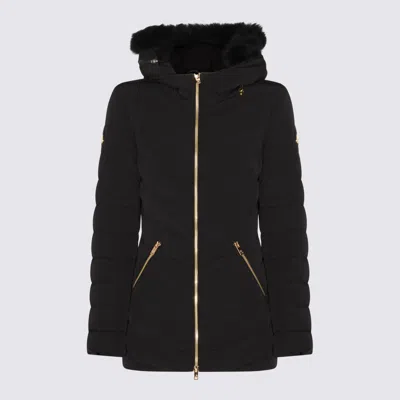 Moose Knuckles Black Nylon Down Jacket
