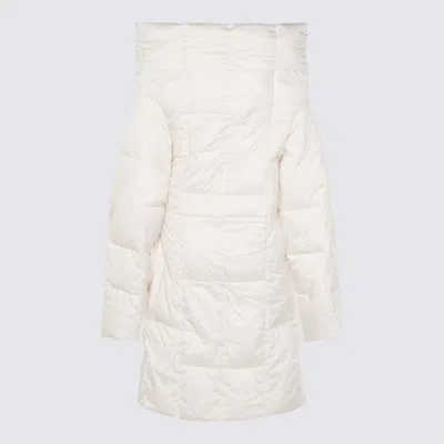 Add White Down Jacket In White