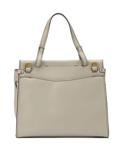 Gianni Chiarini Stylish Crossbody Bag Top Handles In White