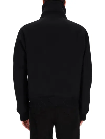 Rick Owens Blixa Dracucollar Jacket In Black