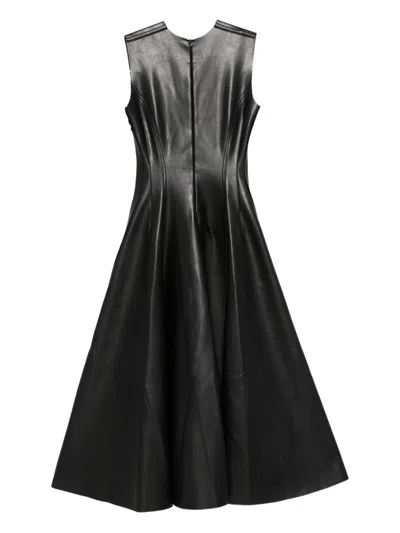 Norma Kamali Dresses Blacks And Greys In Black