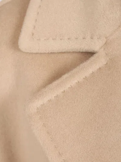 Max Mara Dressing Gown Coat Coats Beige In Brown