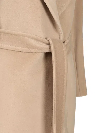 Max Mara Dressing Gown Coat Coats Beige In Brown