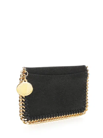 Stella Mccartney Falabella Card Holder Wallets Black