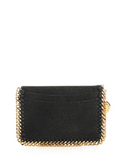 Stella Mccartney Falabella Card Holder Wallets Black