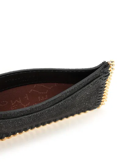 Stella Mccartney Falabella Card Holder Wallets Black