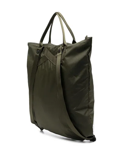 Porter Flex 2way Nylon Tote Bag In Green
