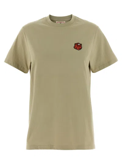 Maison Kitsuné Hunter Fox Head Short Sleeve T-shirt In Green