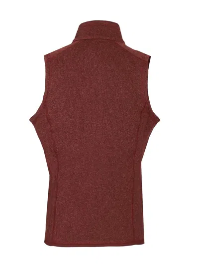 Patagonia Full-zip Vest Jackets Bordeaux In Brown