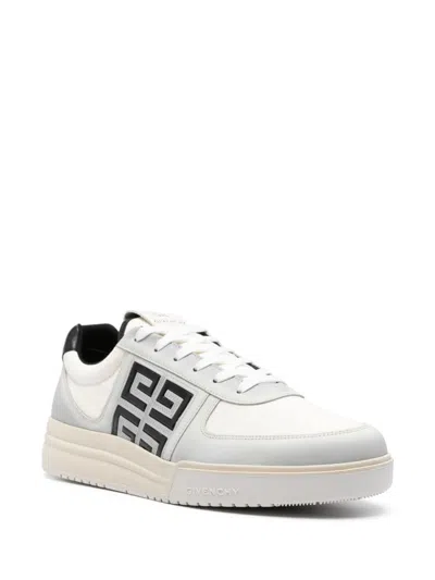 Givenchy G4 Leather Sneakers In Black