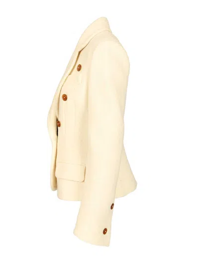 Vivienne Westwood Georgia Jacket Jackets White In Neutral