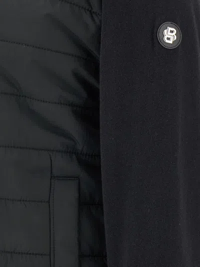 Hugo Boss H-hernesto Puffer Jackets Black In Black