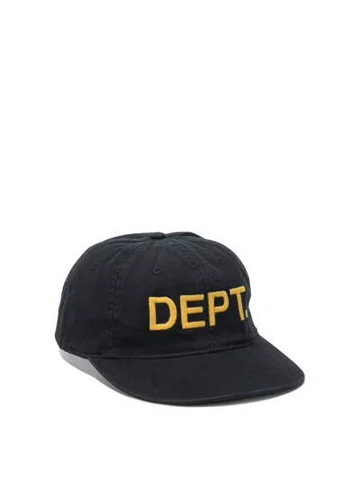 Gallery Dept. Curved Brim Hat Eyelet Vents In Black