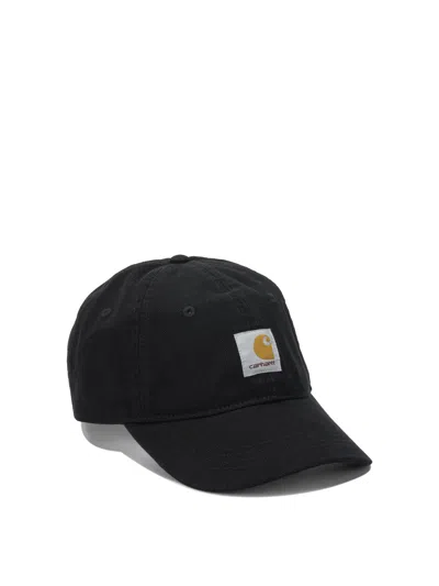 Carhartt Work In Progress Icon Adjustable Baseball Cap In Black