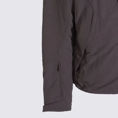 Jg1 Grey Casual Jacket In Brown