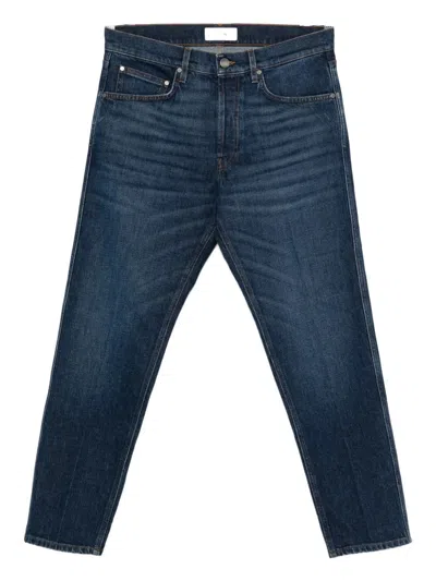 Lardini Jeans With Belt Loops In Blue