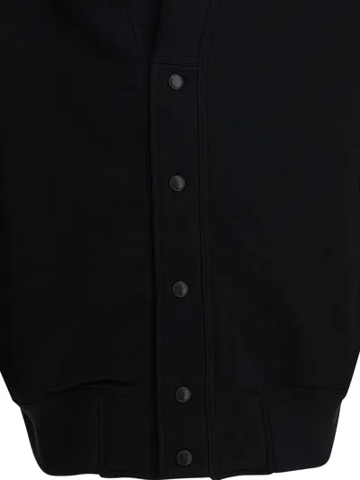 Comme Des Garçons Homme Deux Knitwear With Ribbed Cuffs And Hem In Black