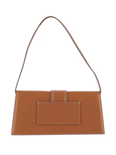 Jacquemus Le Bambino Long Shoulder Bag In Brown