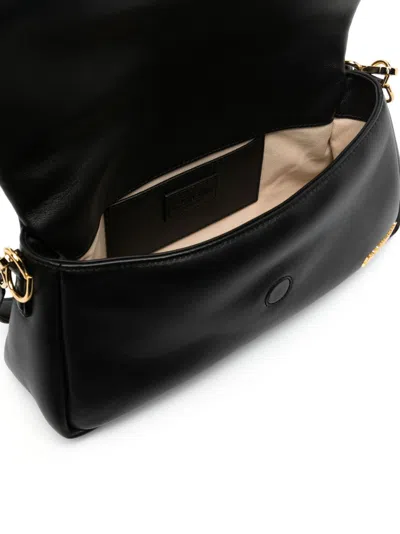 Jacquemus Le Bambimou Leather Shoulder Bag In Black