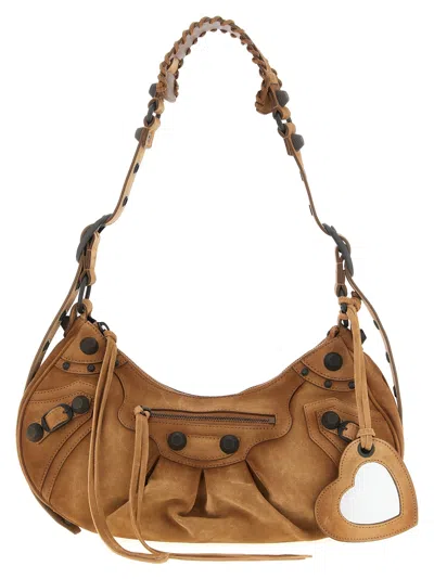 Balenciaga Shoulder Bag With Adjustable Strap And Studs