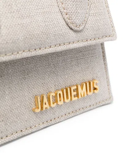 Jacquemus Le Chiquito Leather Handbag In Neutral