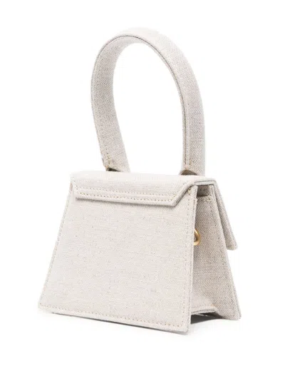 Jacquemus Le Chiquito Leather Handbag In Neutral
