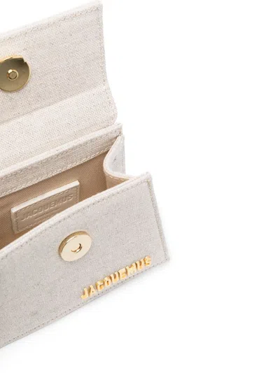 Jacquemus Le Chiquito Leather Handbag In Neutral