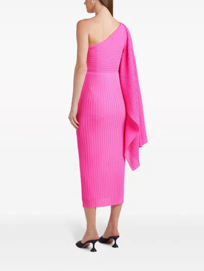 Solace London Lenna Midi Dress In Multi