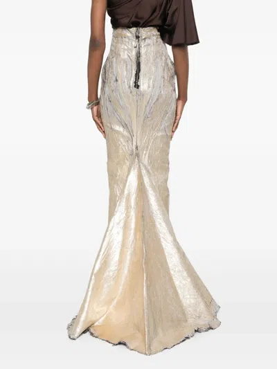 Rick Owens Lido Maxi Skirt In Black