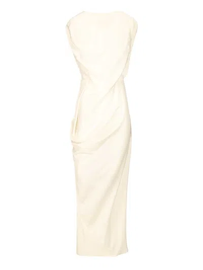 Vivienne Westwood Long Fond Dress Dresses White In White