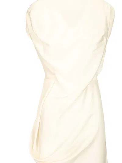 Vivienne Westwood Long Fond Dress Dresses White In White