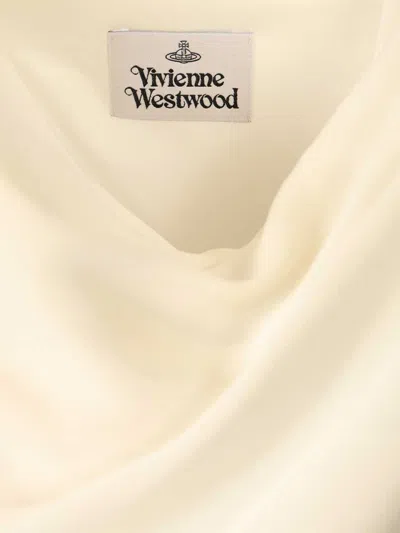 Vivienne Westwood Long Fond Dress Dresses White In White