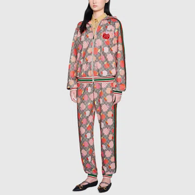 Gucci (wmns)  Les Pommes Jogging Pant 'beige' In Brown