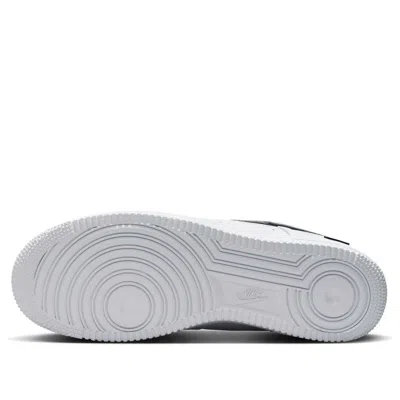 Nike Air Force 1 Low Nylon Swoosh 'white Black' In Multi