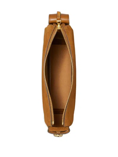 Tory Burch Romy Suede Leather Shoulder Bag