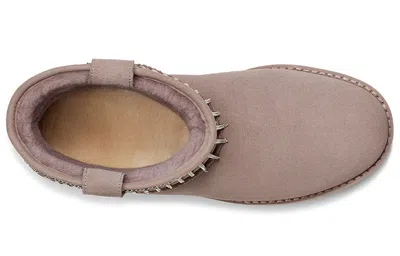 Ugg (wmns)  Classic Mini Fringe 'grey' In Gray