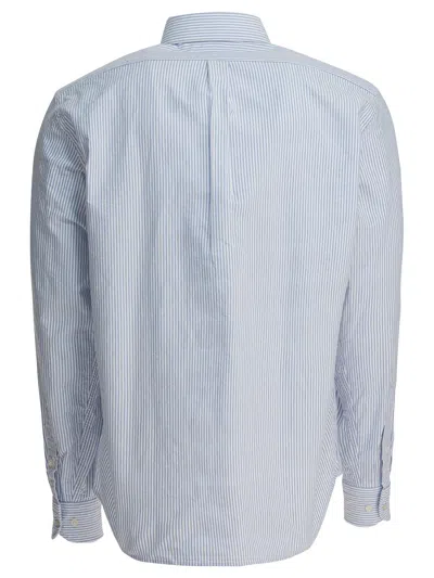 Bd Baggies Striped Pocket Shirt In Blue