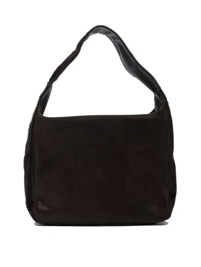 Our Legacy Chocolate Cow Leather Shoulder Bag