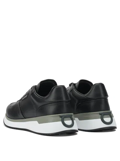 Ferragamo Salvatore  Sneakers & Slip-on In Black