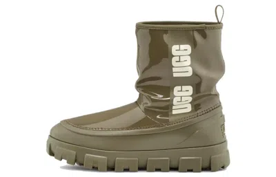 Ugg Classic Brellah Water Repellent Boot In Green