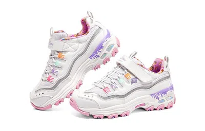 Skechers (gs)  D'lites 'white Multicolor'
