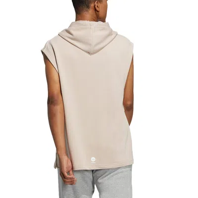 Adidas Originals (wmns) Adidas Neo Studio Lounge Hooded Tee 'beige' In Neutral