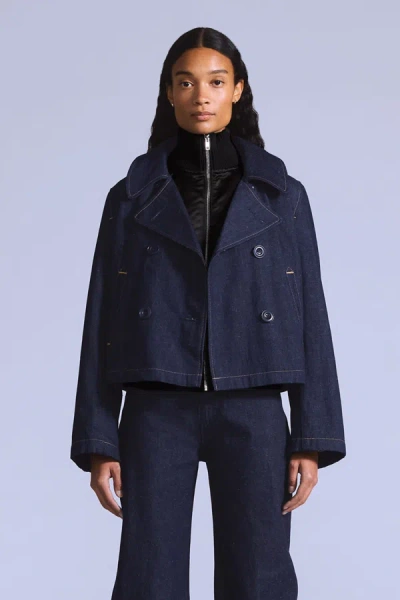 Levi's Blue Tab Mariner Peacoat In Blue